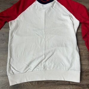 Red and White Men's Sweater